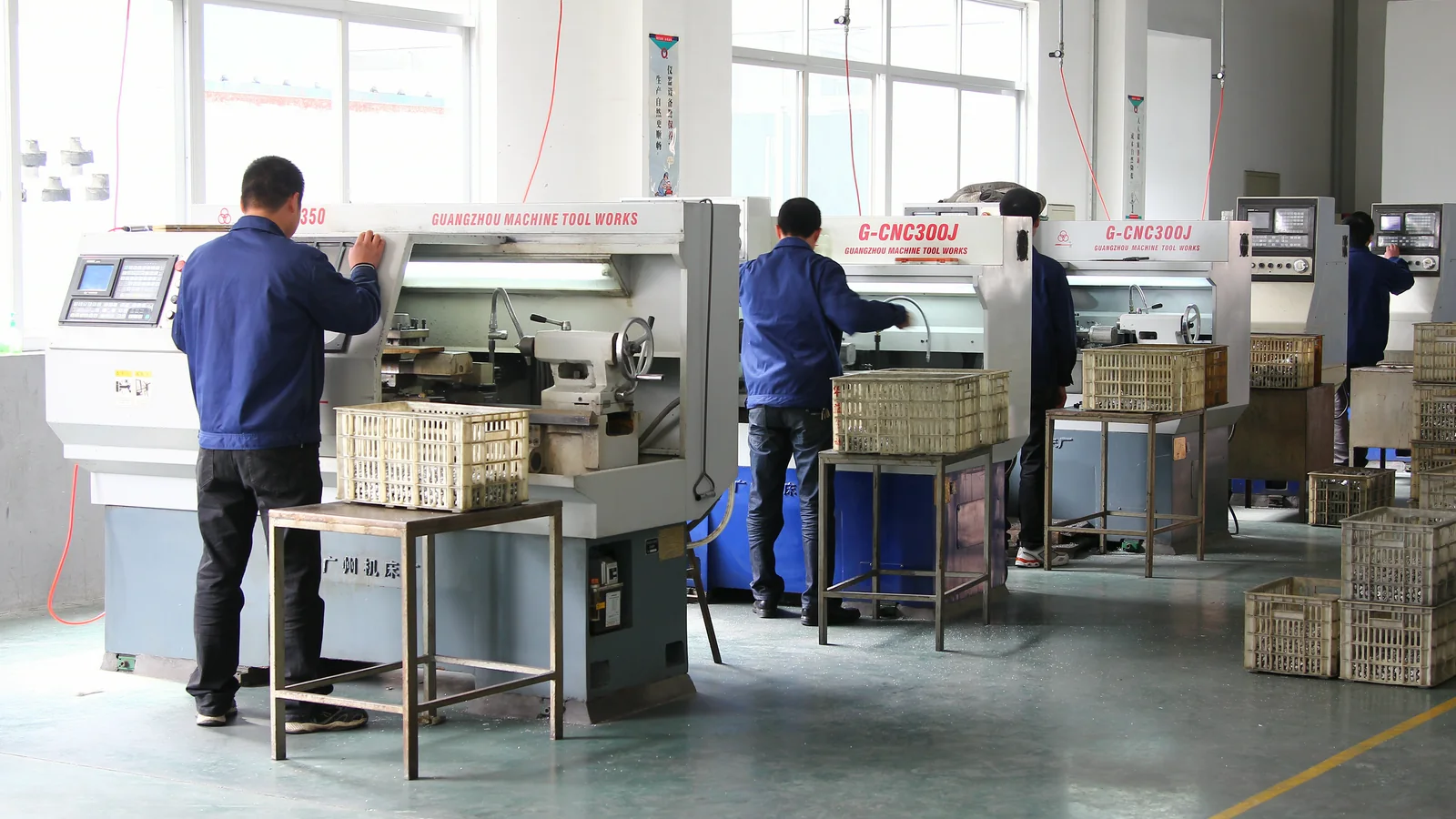The production floor inside XMC